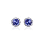 Load image into Gallery viewer, TANZANITE EARINGS