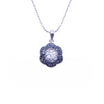 Load image into Gallery viewer, Black & White Diamond Pendant