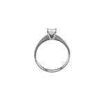 Load image into Gallery viewer, Princess Cut Solitaire Ring