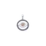 Load image into Gallery viewer, Black And White Eye Pendent