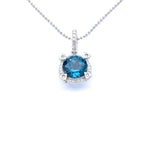Load image into Gallery viewer, "London's Blue" Pendant