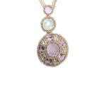 Load image into Gallery viewer, Full Moon Diamond Necklace