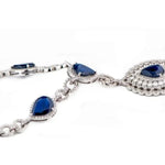 Load image into Gallery viewer, Sapphire Drops Necklace