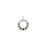 Load image into Gallery viewer, Full Moon Sapphire Pendant-B12335