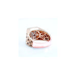 Load image into Gallery viewer, Rose Gold Cob-Web Ring (B12483)