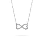 Load image into Gallery viewer, Infinity Diamond Necklace