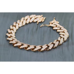 Load image into Gallery viewer, Cuban Link Diamond Bracelet