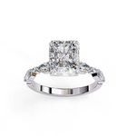 Load image into Gallery viewer, ✨ 2.50ct Radiant Lab Grown Diamond Ring — Pure Brilliance, Unforgettable Presence