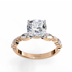 Load image into Gallery viewer, Cushion Diamond Engagement Ring