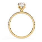 Load image into Gallery viewer, ✨ The Royale Élise — 2.00CT Oval Lab Grown Diamond Ring in 18K Gold