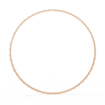 Load image into Gallery viewer, Discover our luxurious 18K Gold Lab-Grown Diamond Tennis Necklace featuring 10.61 carats of Oval and Brilliant Round Cut diamonds. Ethically crafted with exceptional brilliance for timeless elegance.