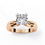 Load image into Gallery viewer, Round Brilliant Cut Diamond Engagement Ring
