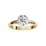 Load image into Gallery viewer, Round Brilliant Cut Solitaire Ring