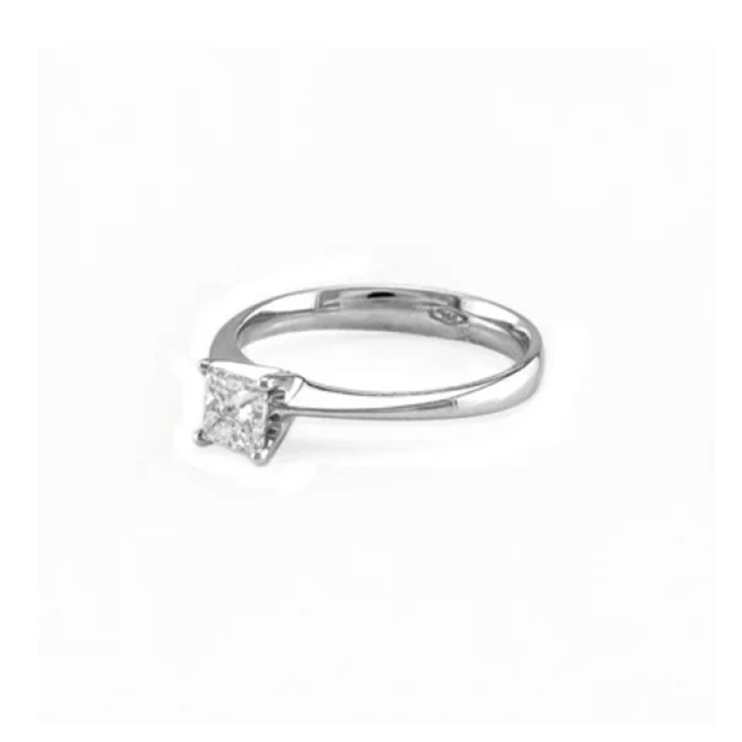 Princess Cut Solitaire Ring