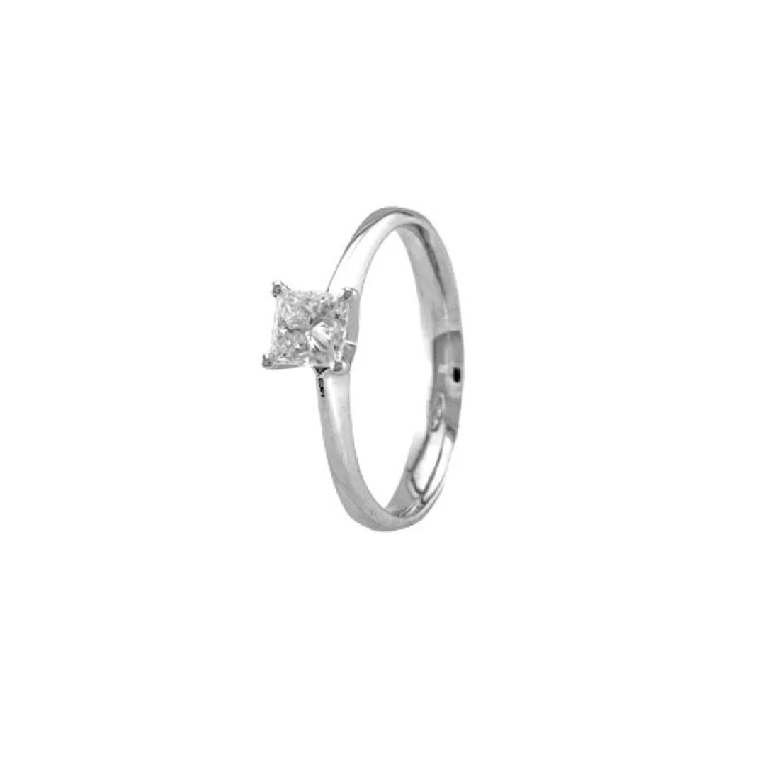 Princess Cut Solitaire Ring