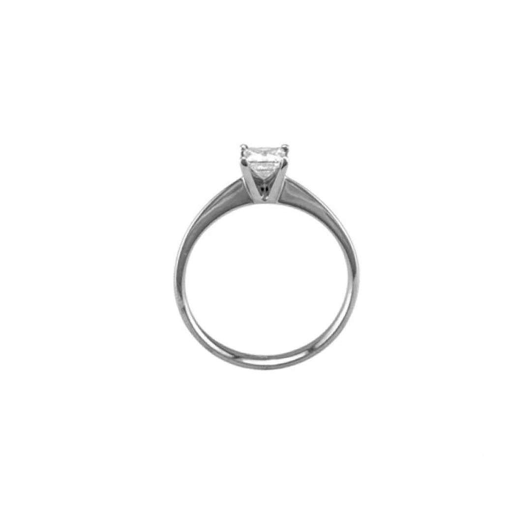 Princess Cut Solitaire Ring