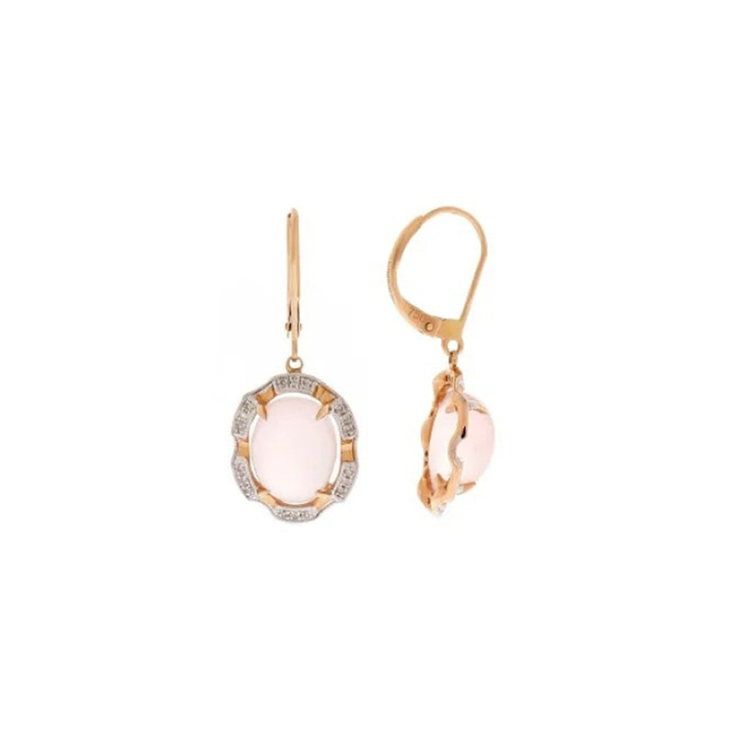 Rose Quartz Earring