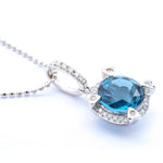 Load image into Gallery viewer, "London's Blue" Pendant