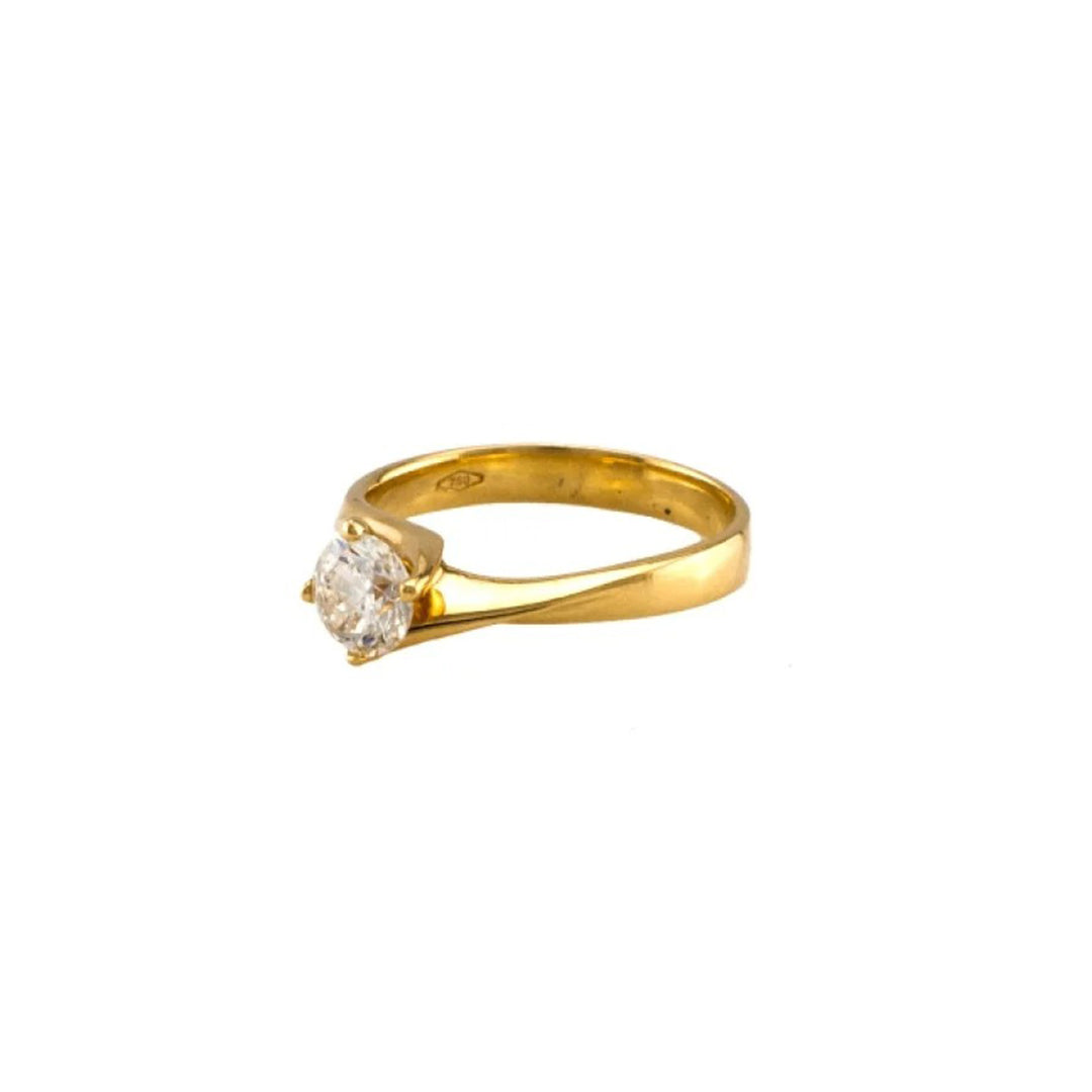 Swirl Engagement Rings-b08499