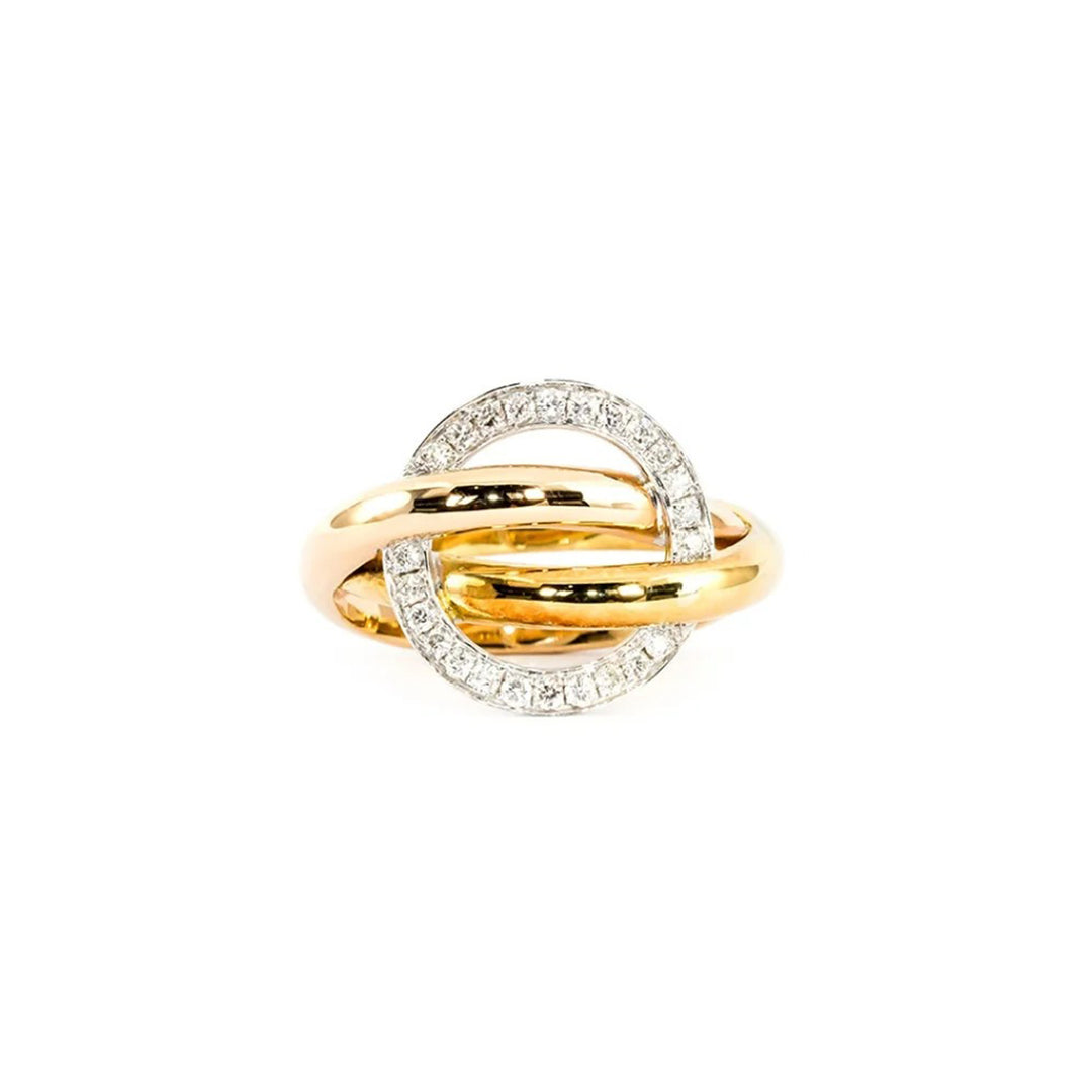 Olympic Tri-color Diamond ring