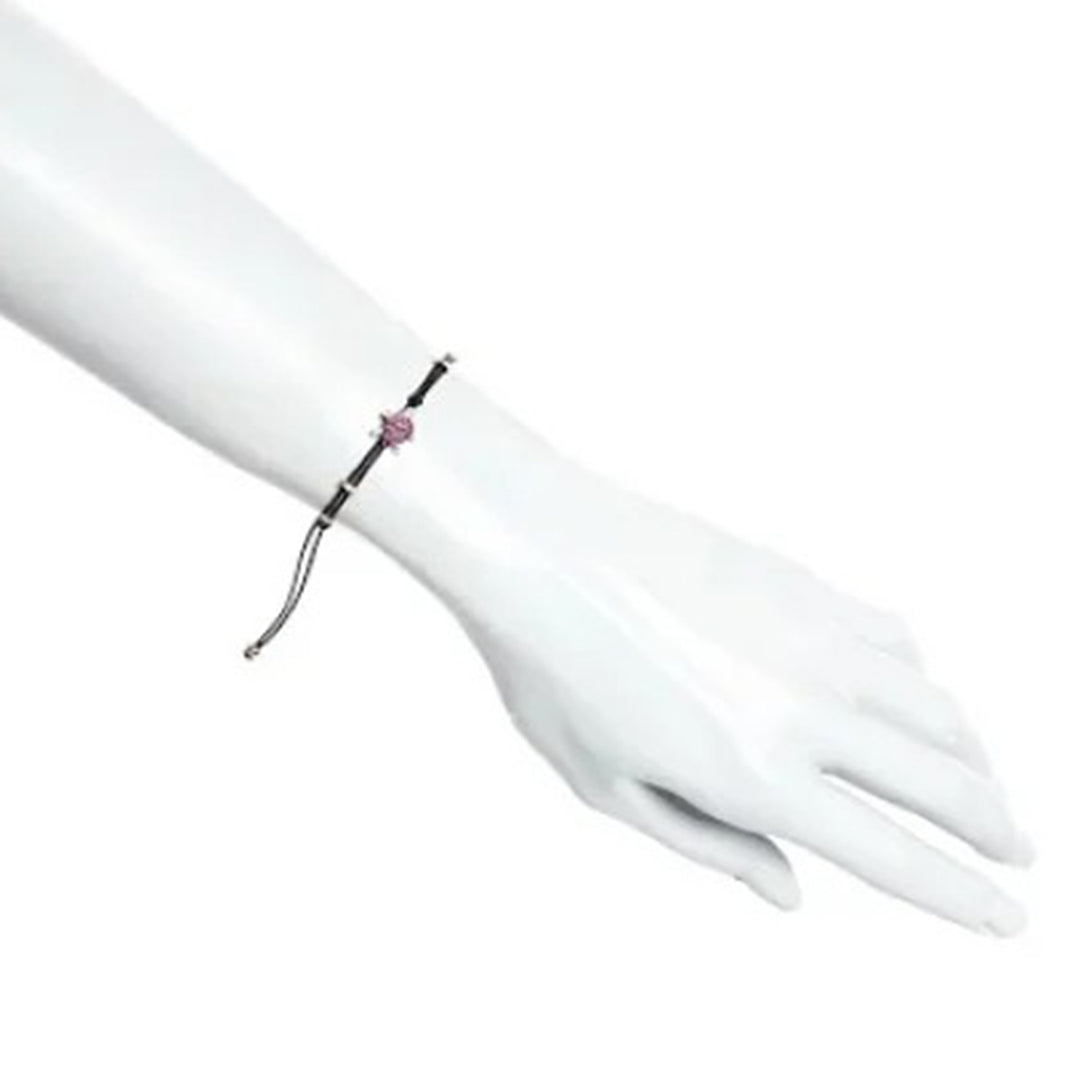 Diamond with Ruby Turtle Bracelet