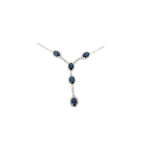 Load image into Gallery viewer, Love Affair Sapphire Necklace