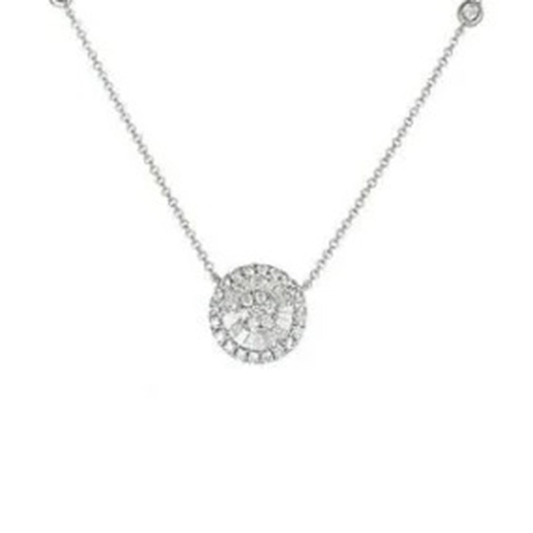 Midnight Flash diamond necklace