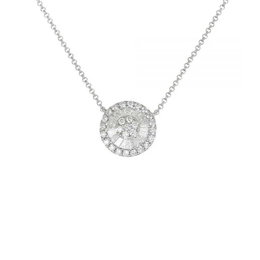 Midnight Flash diamond necklace