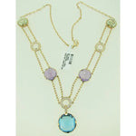 Load image into Gallery viewer, Rose gold diamond necklace