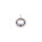 Load image into Gallery viewer, Full Moon Sapphire Pendant-B12335