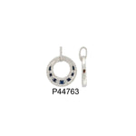 Load image into Gallery viewer, Full Moon Sapphire Pendant-B12335