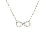 Load image into Gallery viewer, Infinite companion Diamond neckace