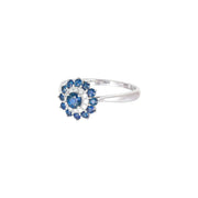Hallo Sapphire ring