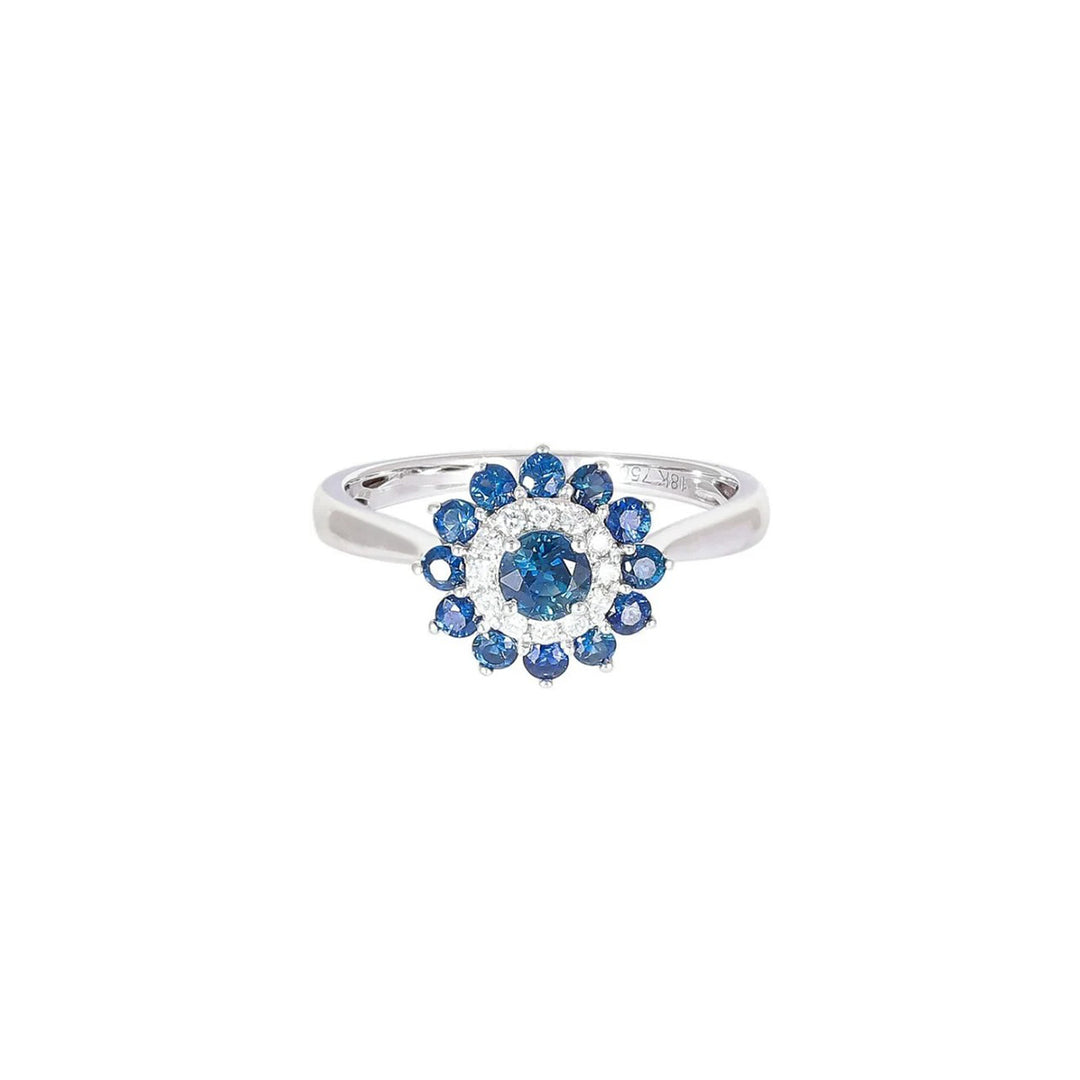 Hallo Sapphire ring