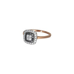 Load image into Gallery viewer, Rosy Black Diamond Ring
