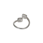 Load image into Gallery viewer, White Gold Round Diamond Ring