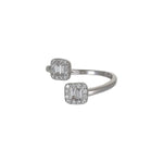 Load image into Gallery viewer, White Gold Round Diamond Ring