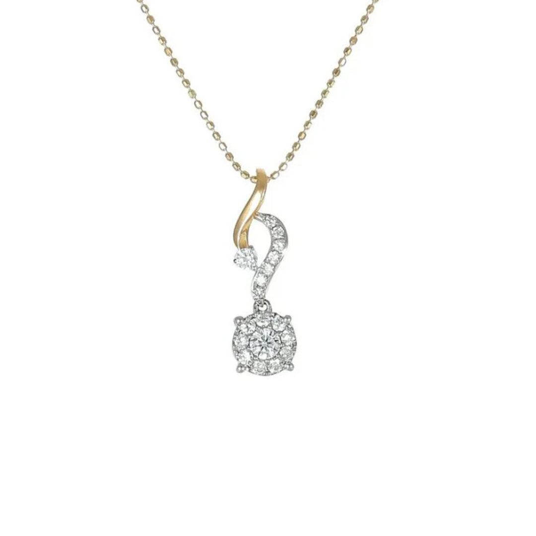 ANGELS HEART YELLOW PENDANT