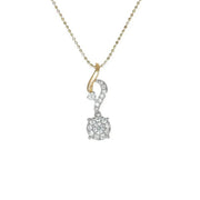 ANGELS HEART YELLOW PENDANT