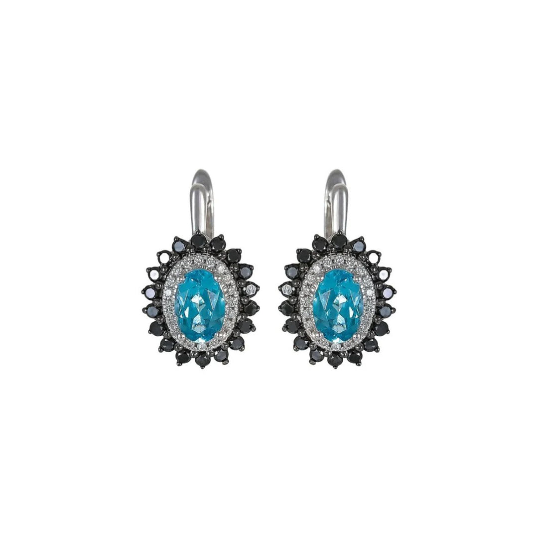 FLAWLESS COLORS DIAMOND EARINGS