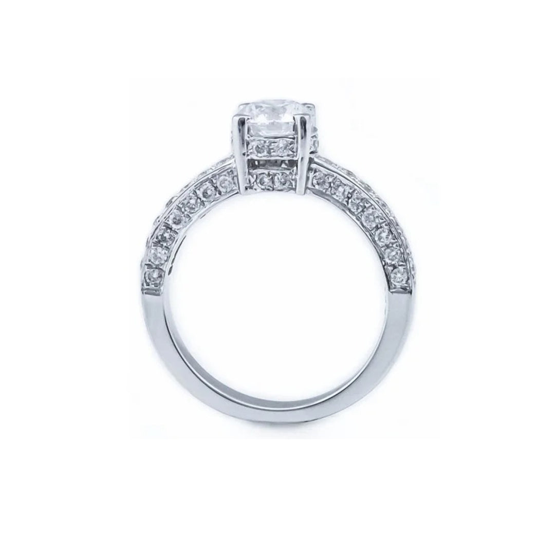 Flush Engagement Ring