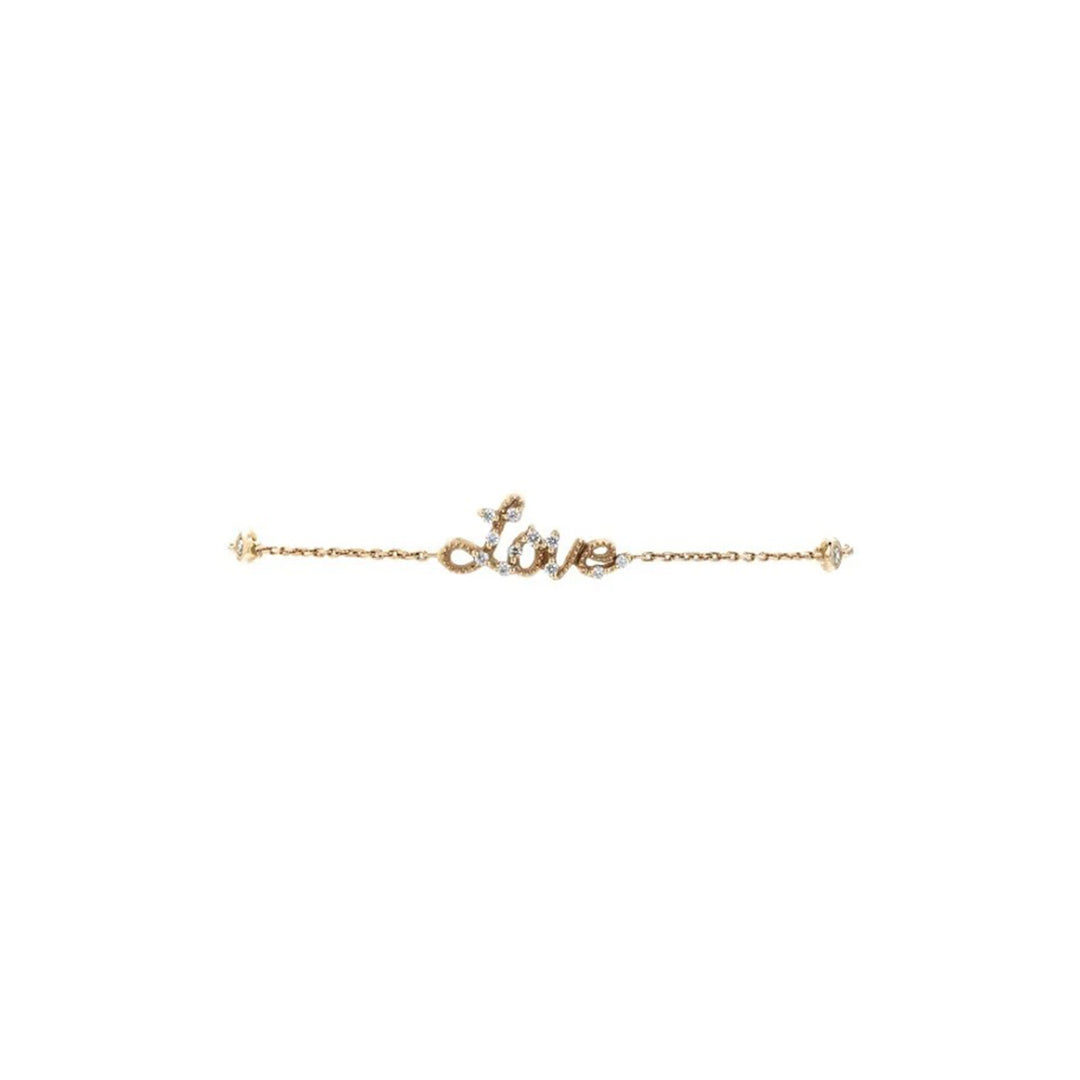 18k Love Diamond Bracelet