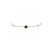 18k Enamel Diamond Bracelet