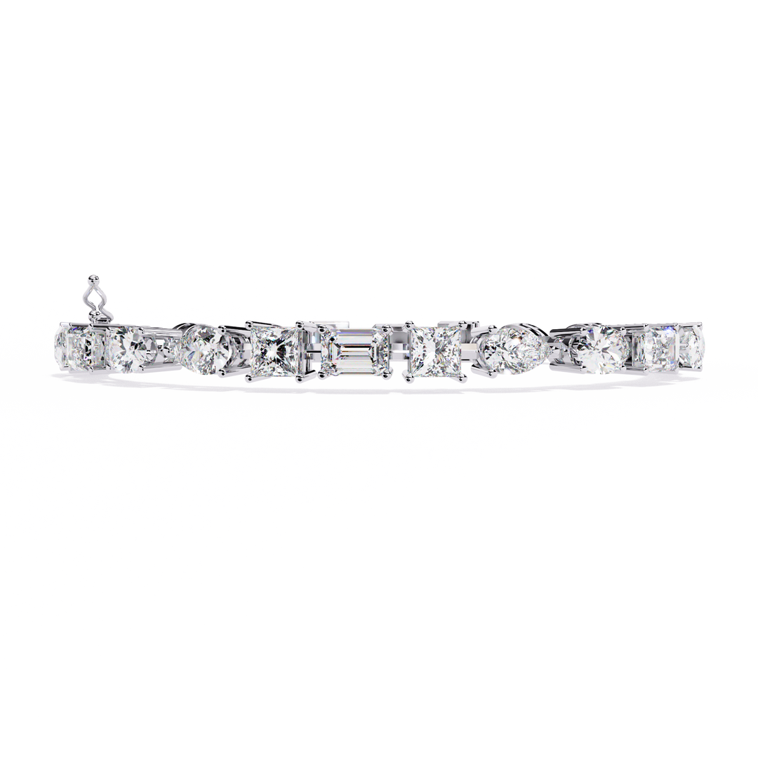 ✨ A symphony of fancy-cut diamonds, crafted to shine beyond expectations.
