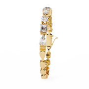 ✨ A symphony of fancy-cut diamonds, crafted to shine beyond expectations.