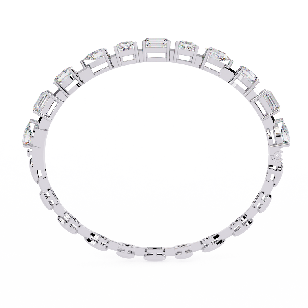 ✨ A symphony of fancy-cut diamonds, crafted to shine beyond expectations.