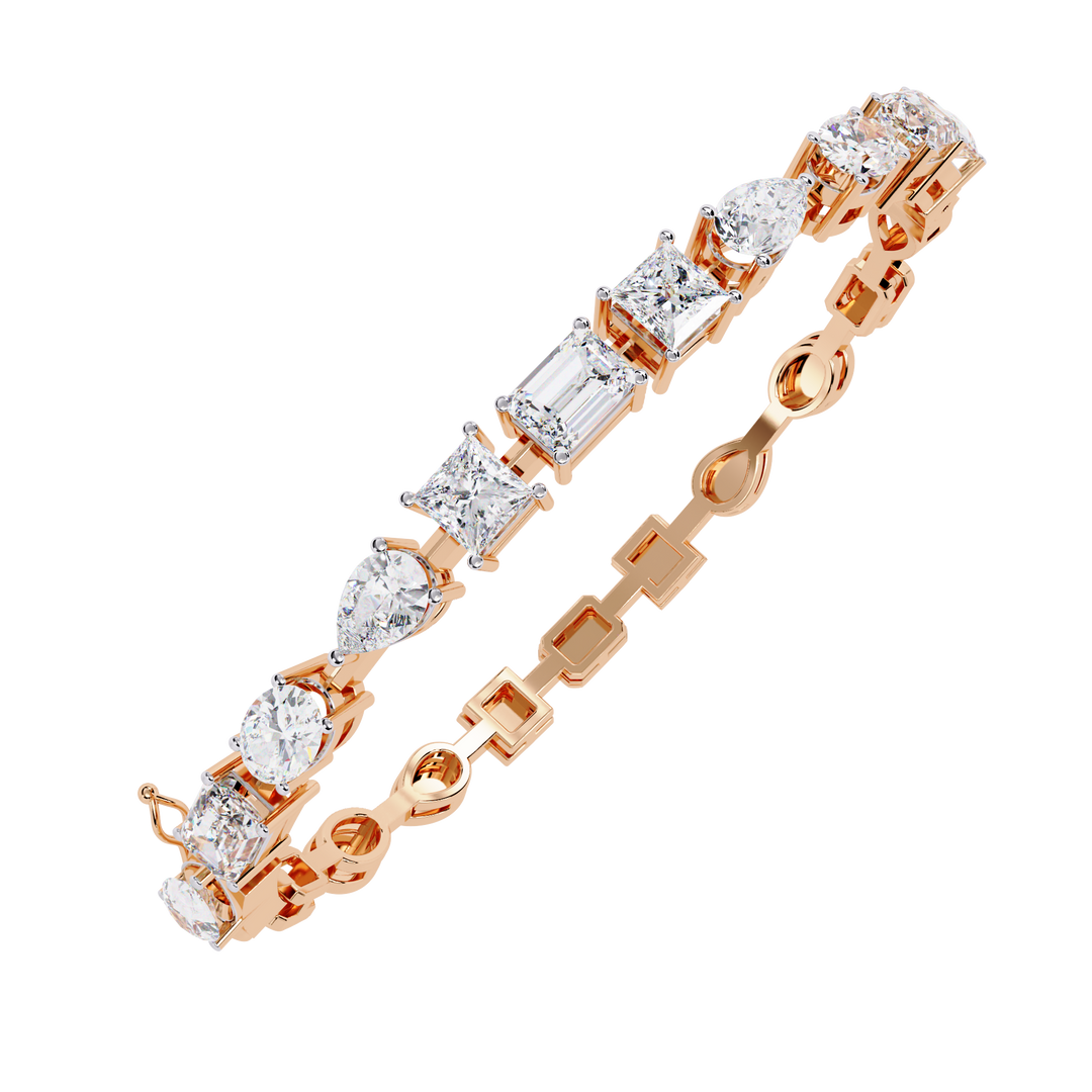 ✨ A symphony of fancy-cut diamonds, crafted to shine beyond expectations.