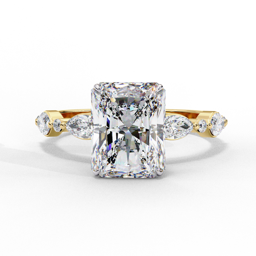 ✨ 2.50ct Radiant Lab Grown Diamond Ring — Pure Brilliance, Unforgettable Presence