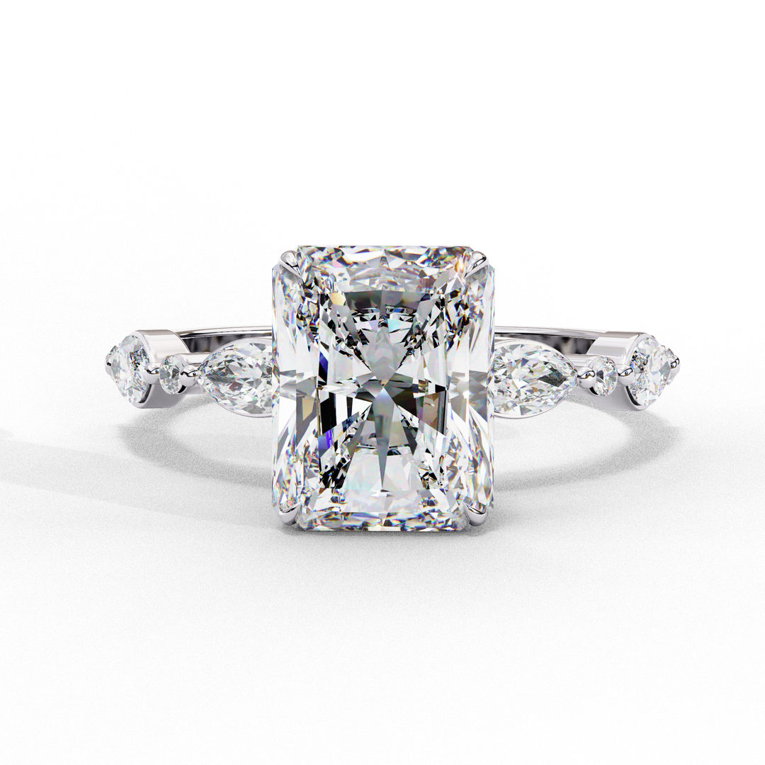 ✨ 2.50ct Radiant Lab Grown Diamond Ring — Pure Brilliance, Unforgettable Presence