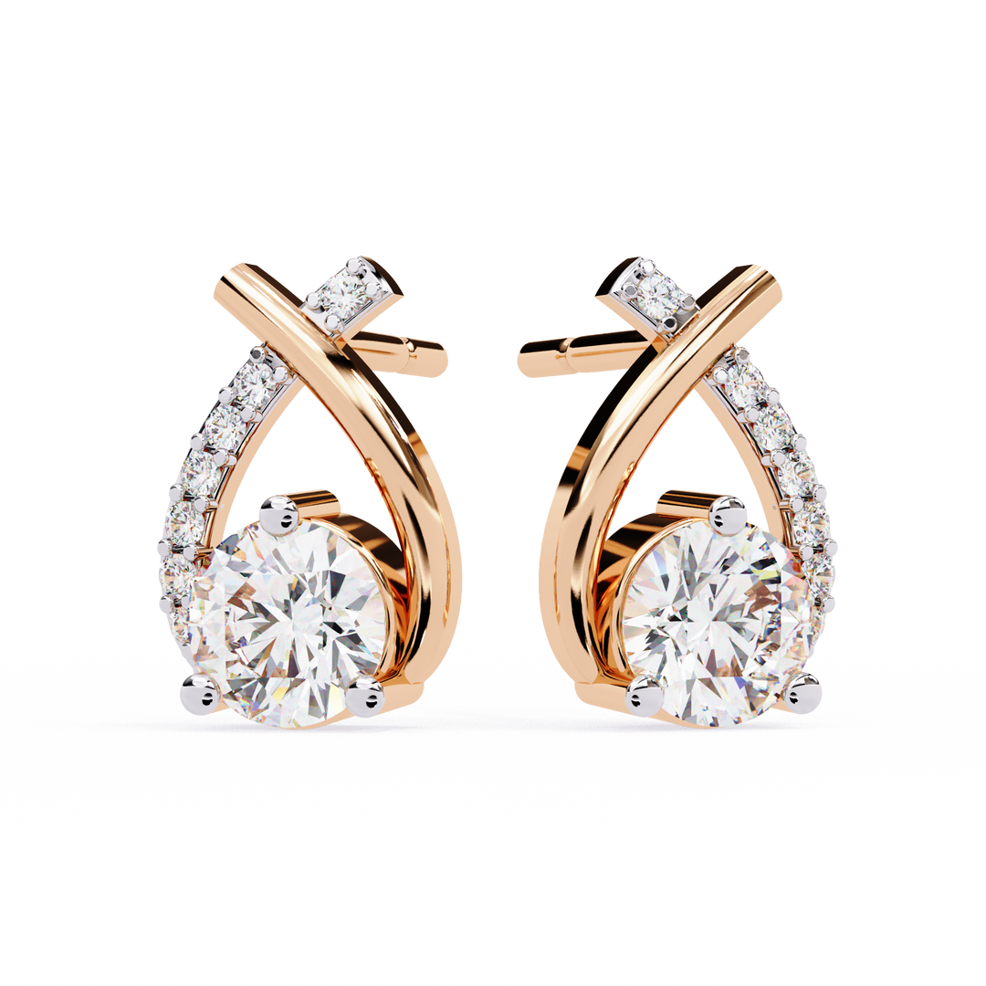 Drop Lab Diamond Drop Earrings | VVS–VS D-E-F Diamond Design